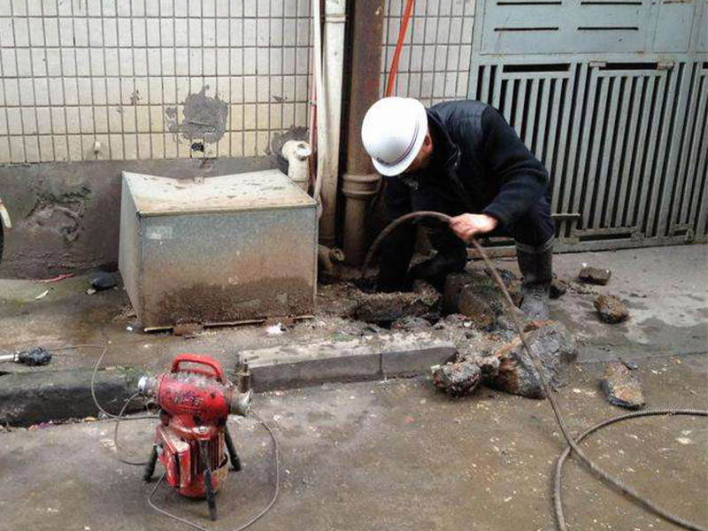 市南疏通下水道-洗菜池疏通